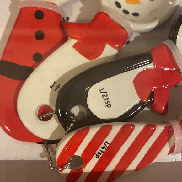 Christmas Ceramic Measuring Spoons - Picture 4 of 11